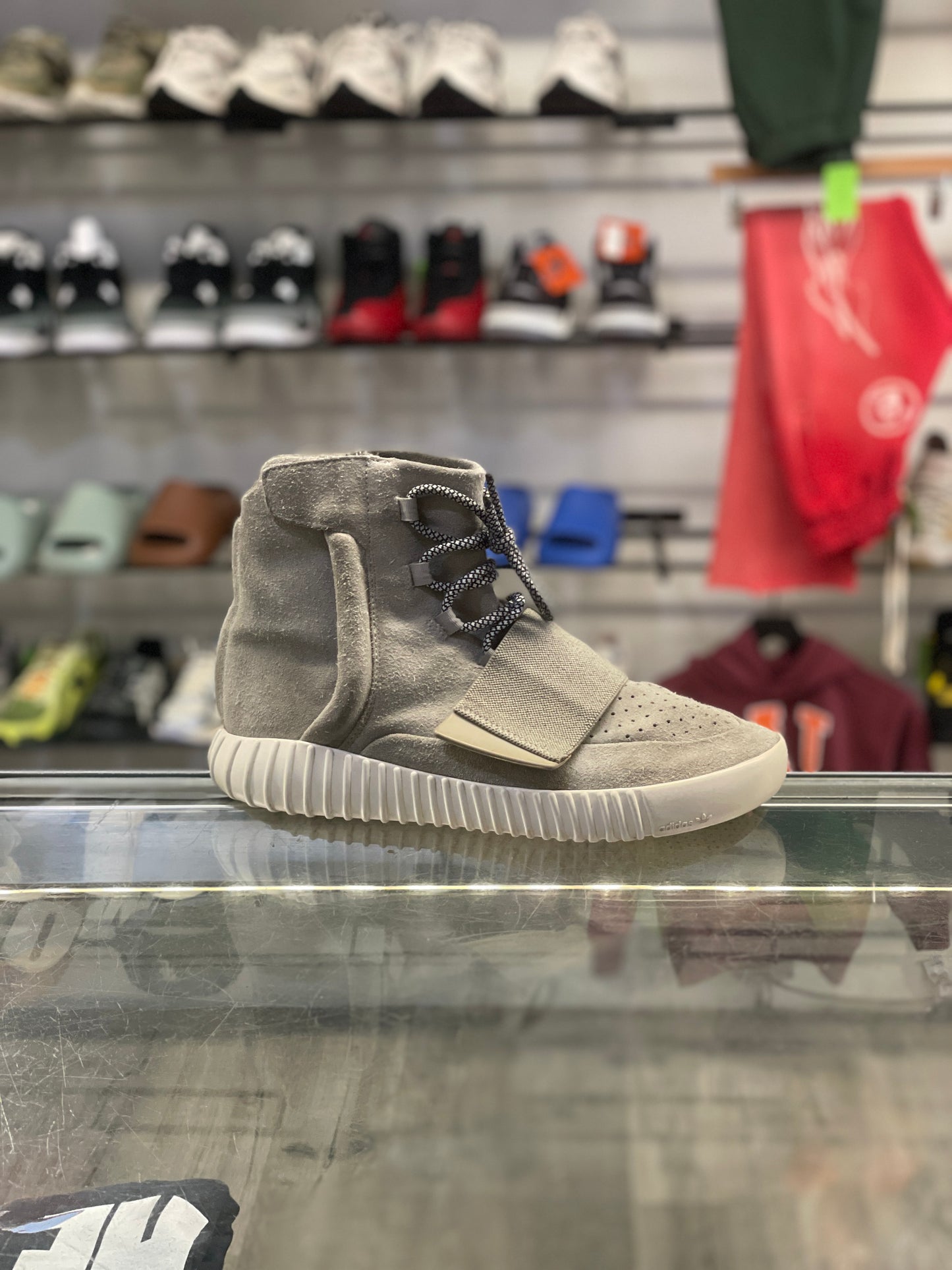 Adidas Yeezy Boost 750 Light Grey Glow In The Dark