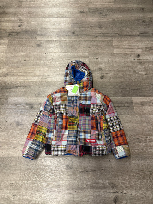 Supreme Madras Reversible Windstopper Puffer Jacket