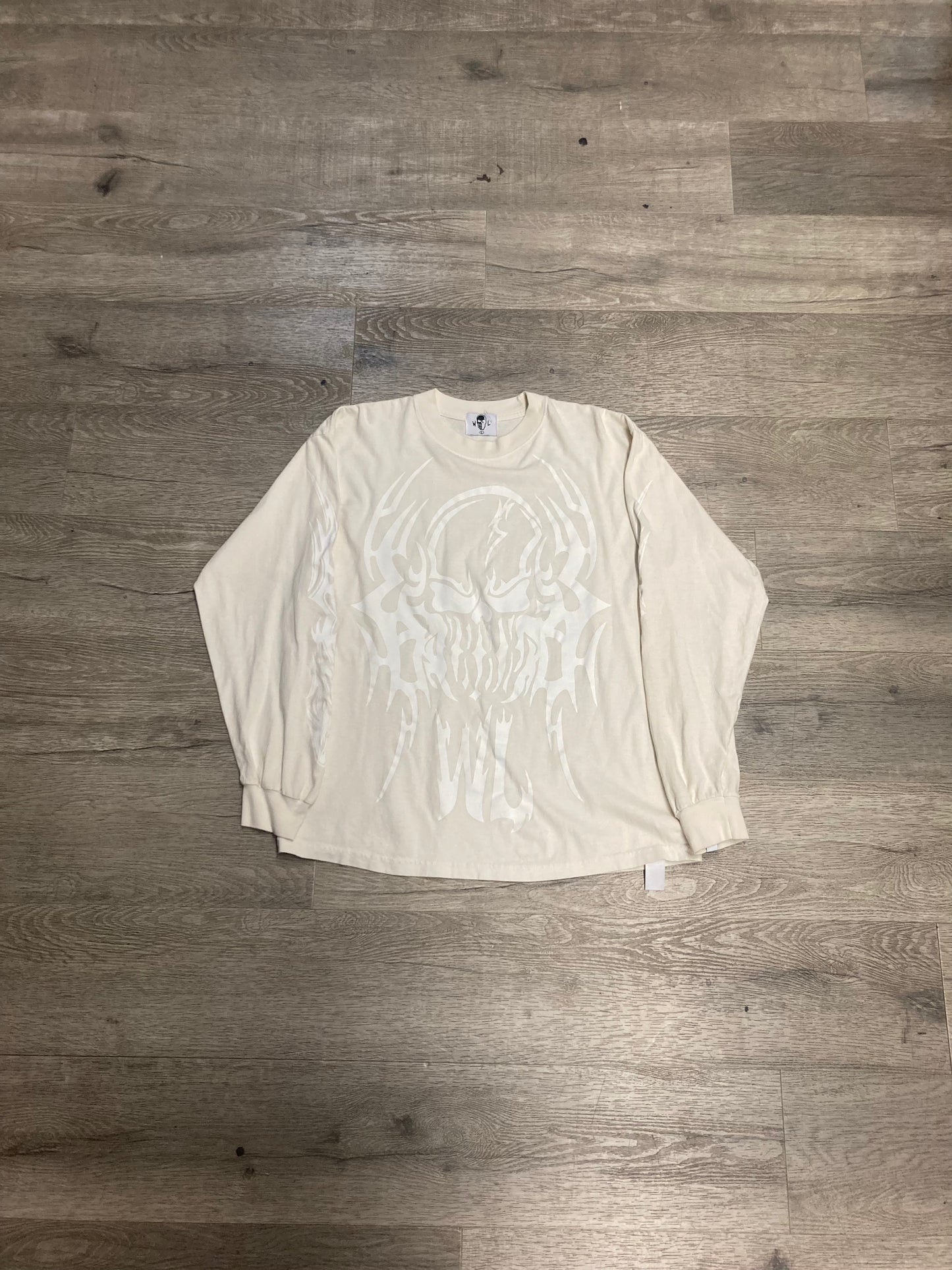 Warren Lotas Tribal Skull L/S Tan