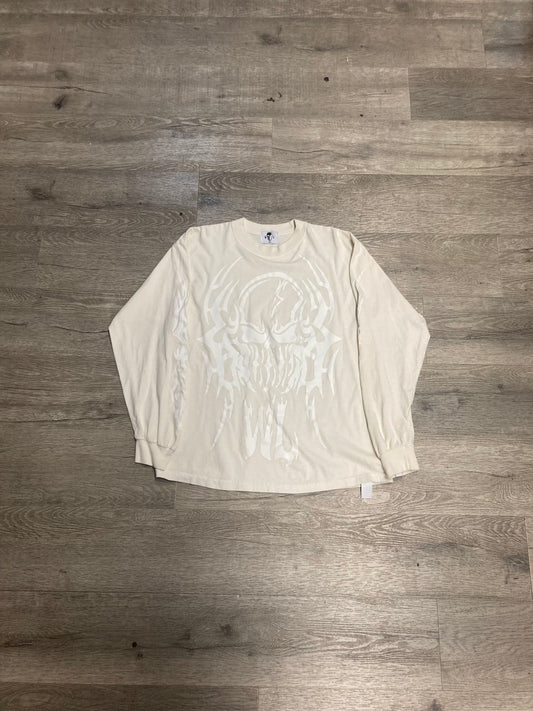 Warren Lotas Tribal Skull L/S Tan