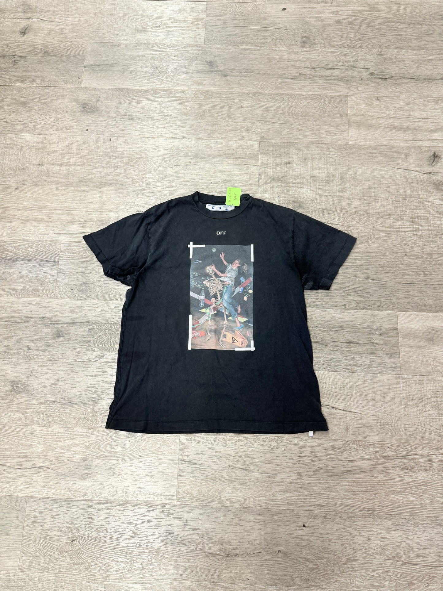 Off-White Skeleton Tee Black