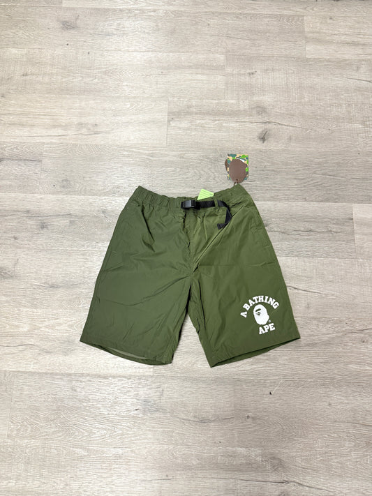 Bape Olive College Beach Short