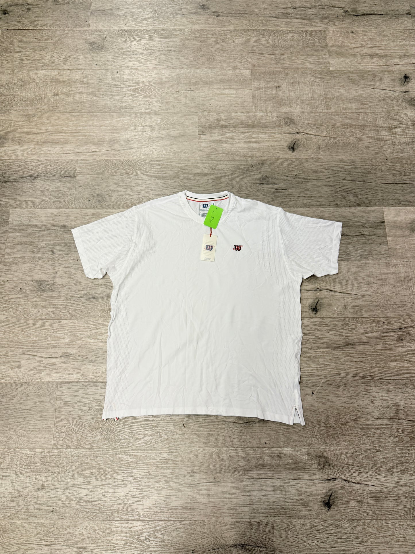 Kith Wilson White Tee Preforated