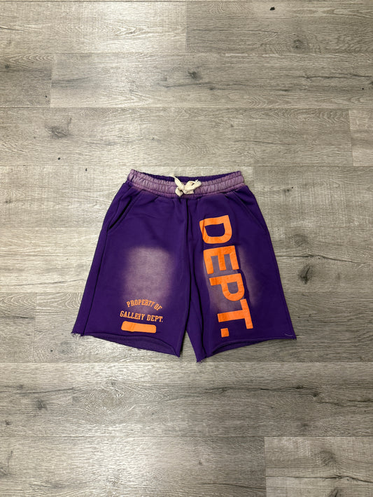 Gallery Dept Shorts Purple/Orange