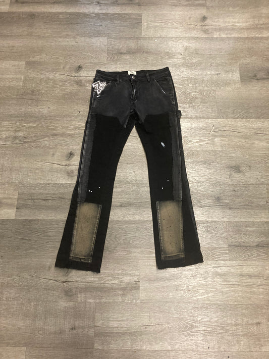 Triple 7's Black Jeans