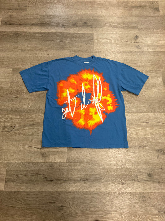 Denim Tears Off-Set Tee Blue