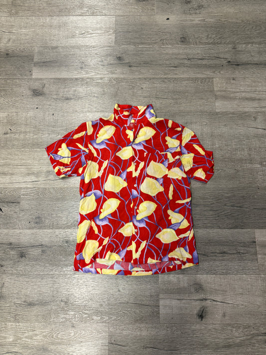 Supreme Red/Yellow Floral Shirt