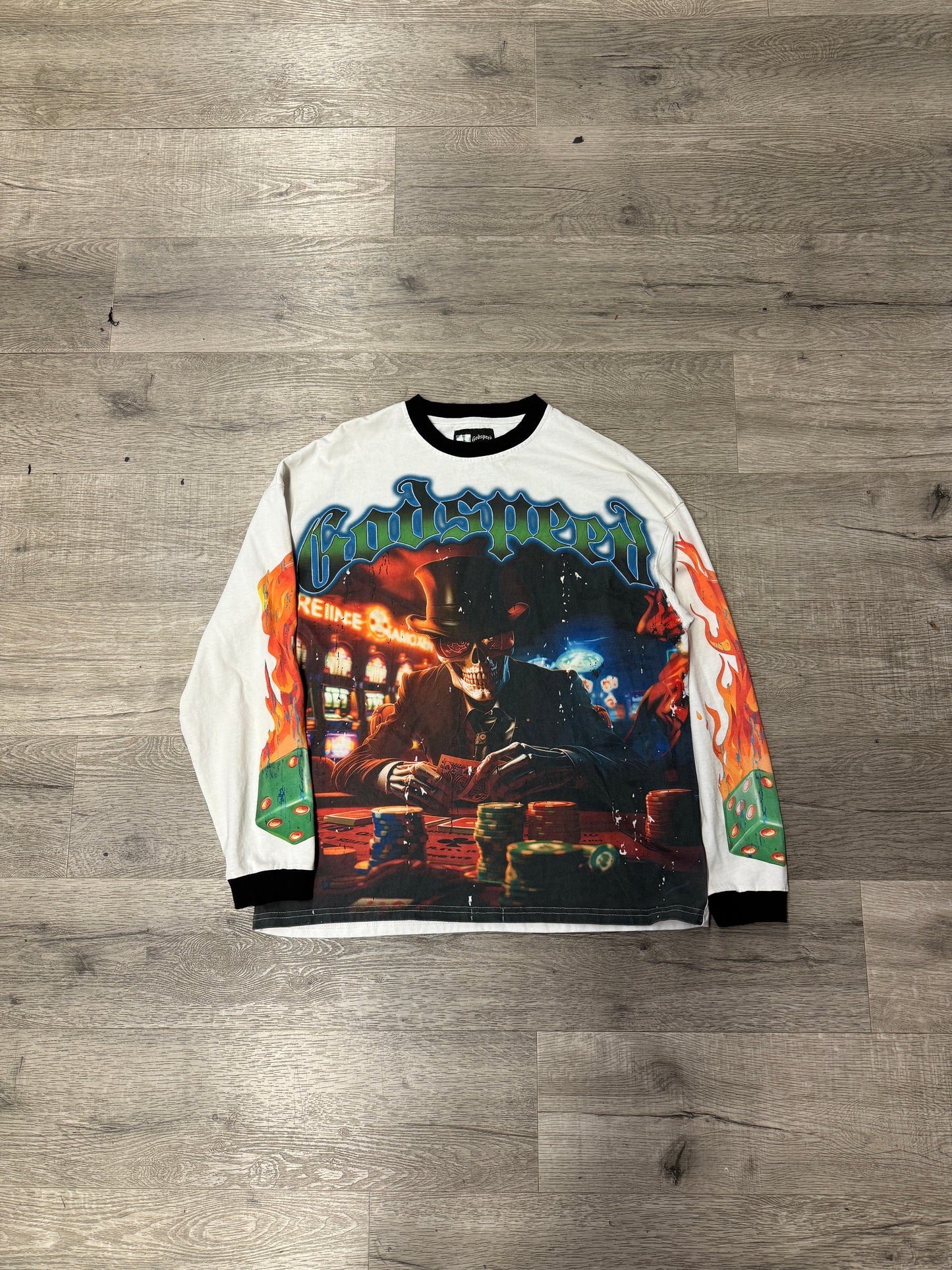 God Speed Longsleeve White Casino