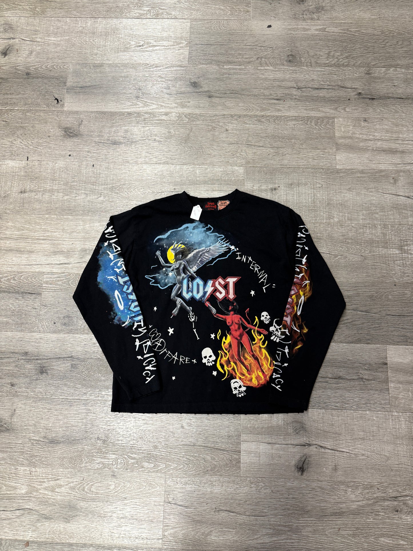 Lost Intracy Longsleeve Angels & Demons Black