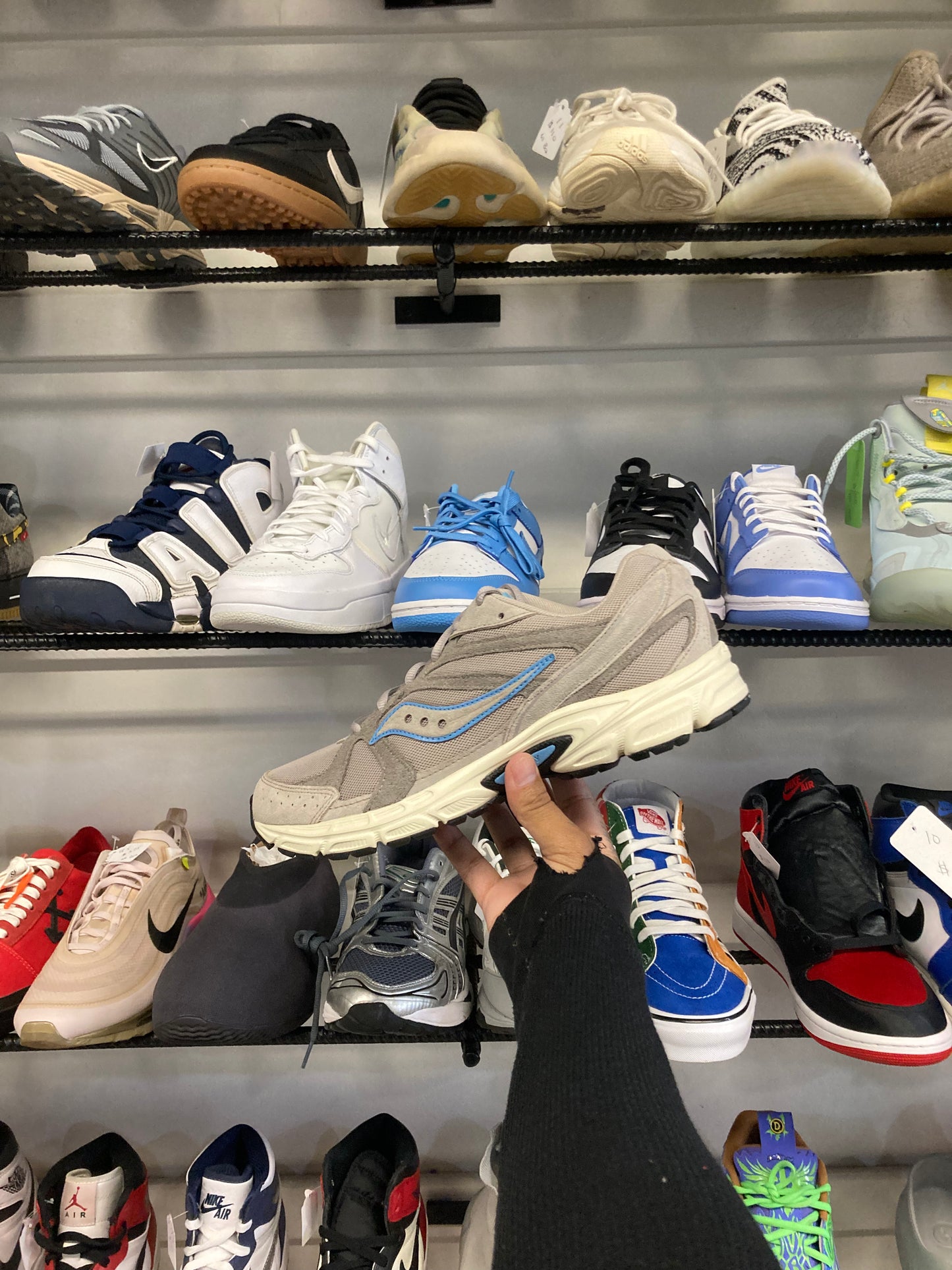Saucony Ride Millennium Suede Grey