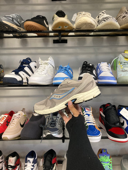 Saucony Ride Millennium Suede Grey