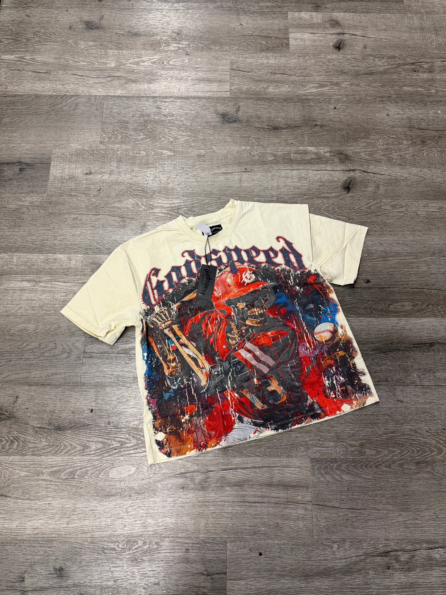 God speed Baseball Tee