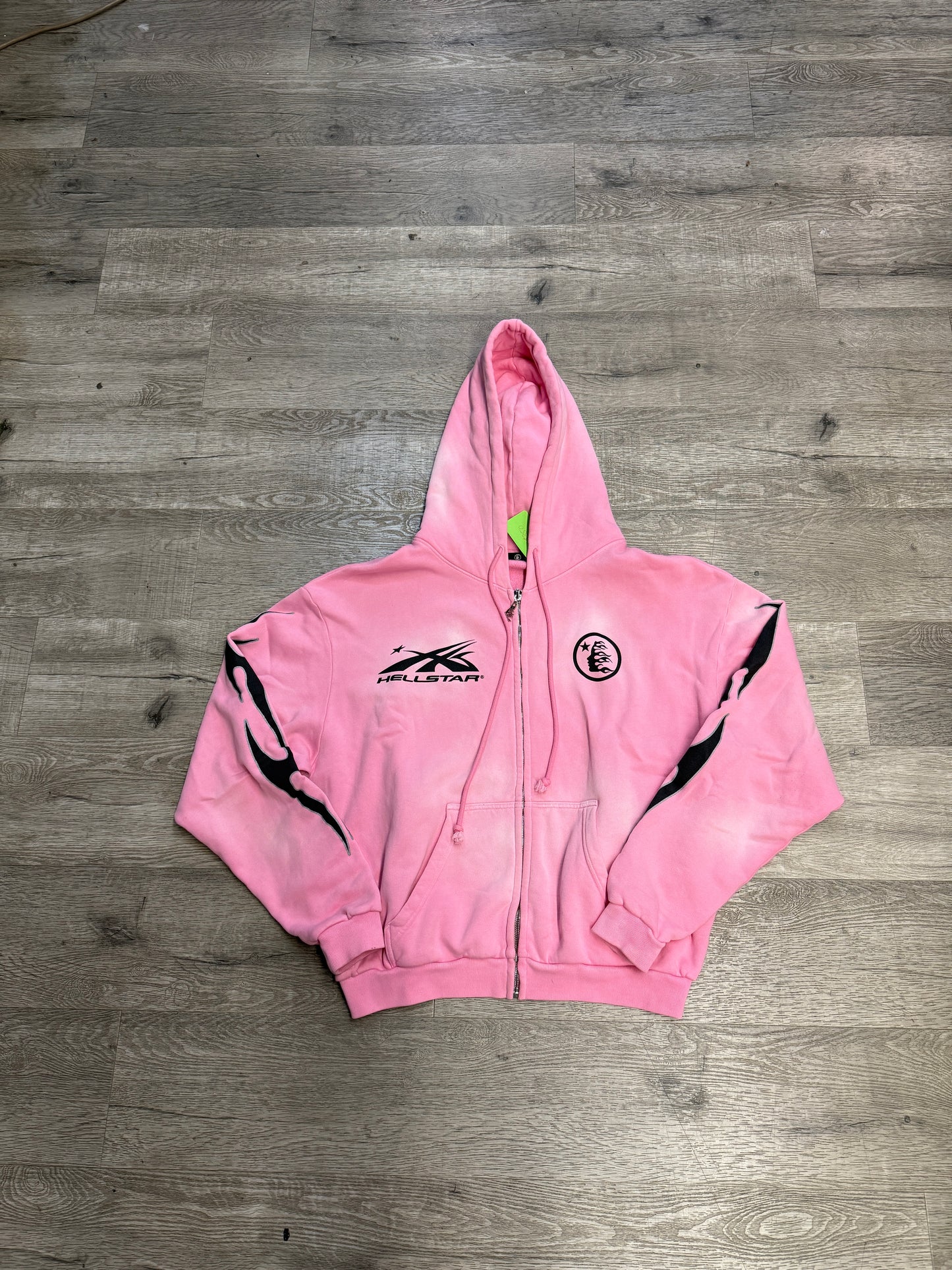 Hellstar Zip-Up Hood Pink
