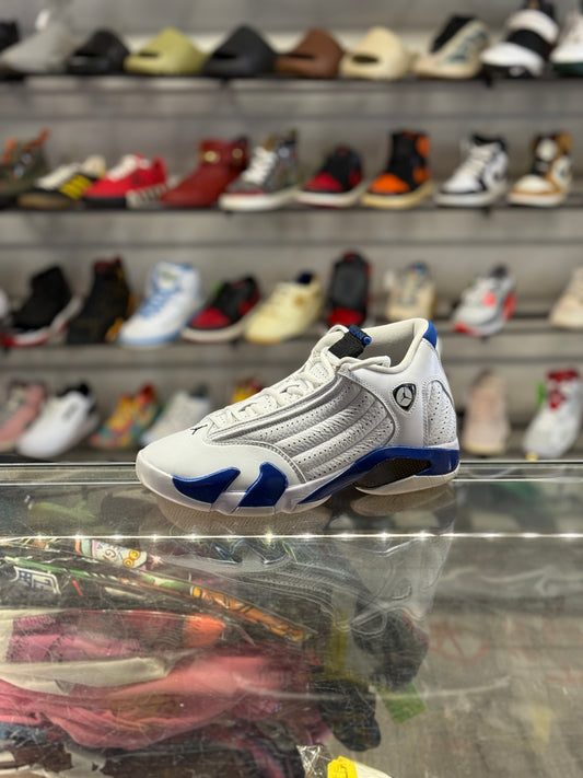 Air Jordan 14 White Hyper Royal