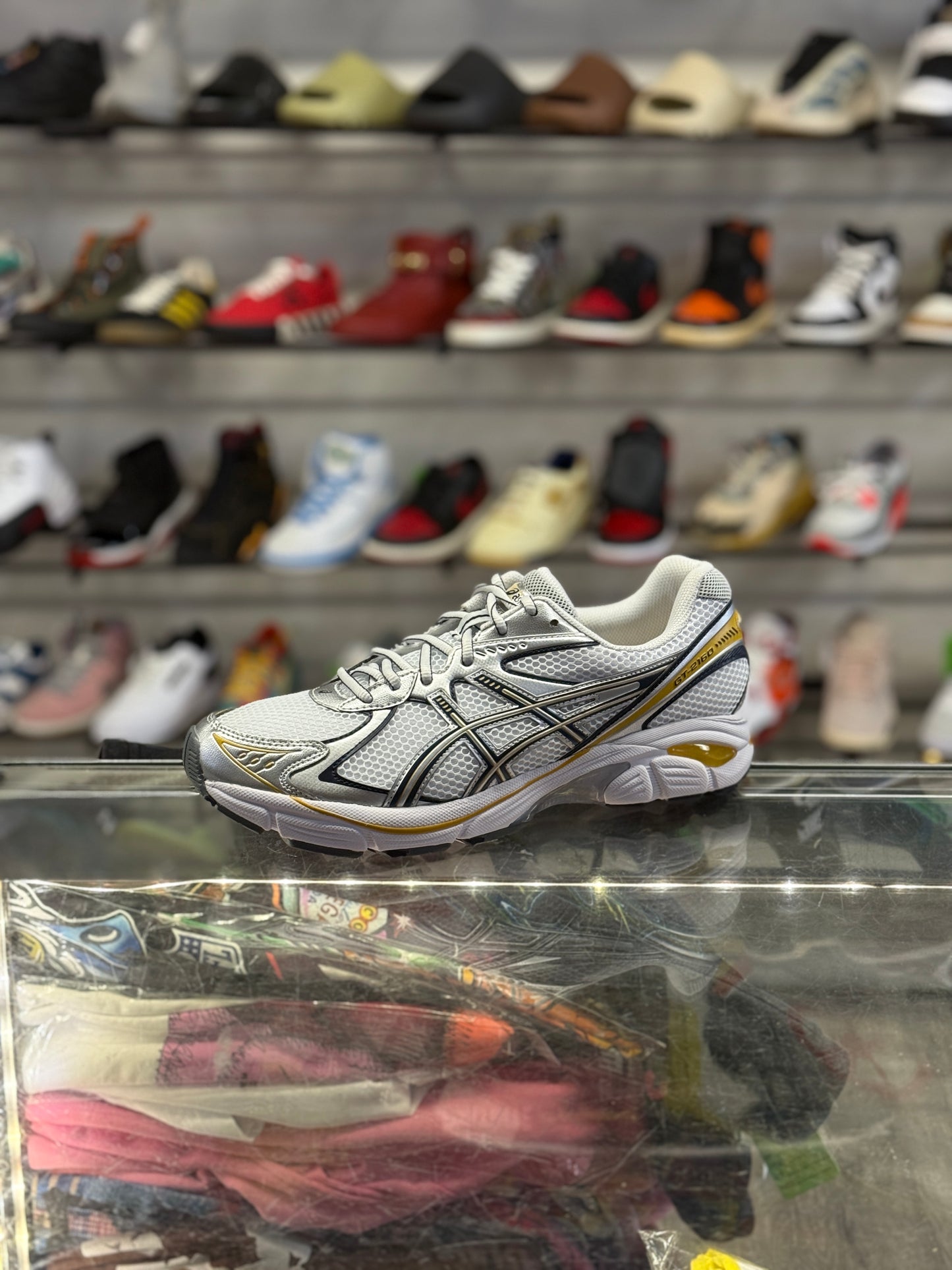 Asics GT-2160 Pure Silver (wht/gold/navy)