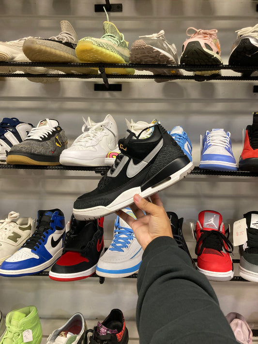 Air Jordan 3 Tinker Black Cement Gold