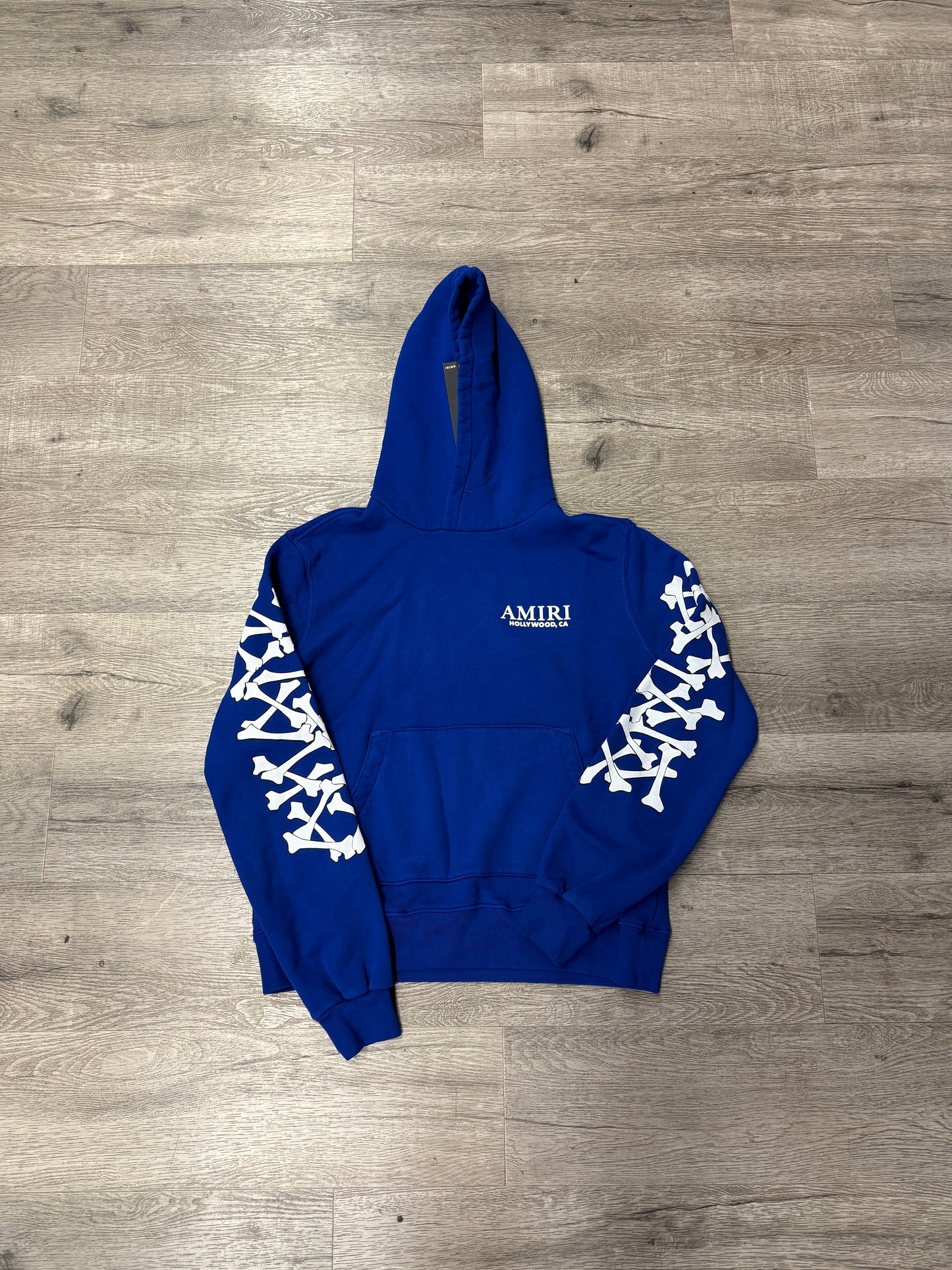 Amiri Bones Hood Blue