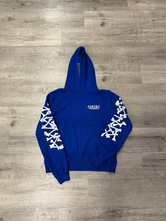 Amiri Bones Hood Blue