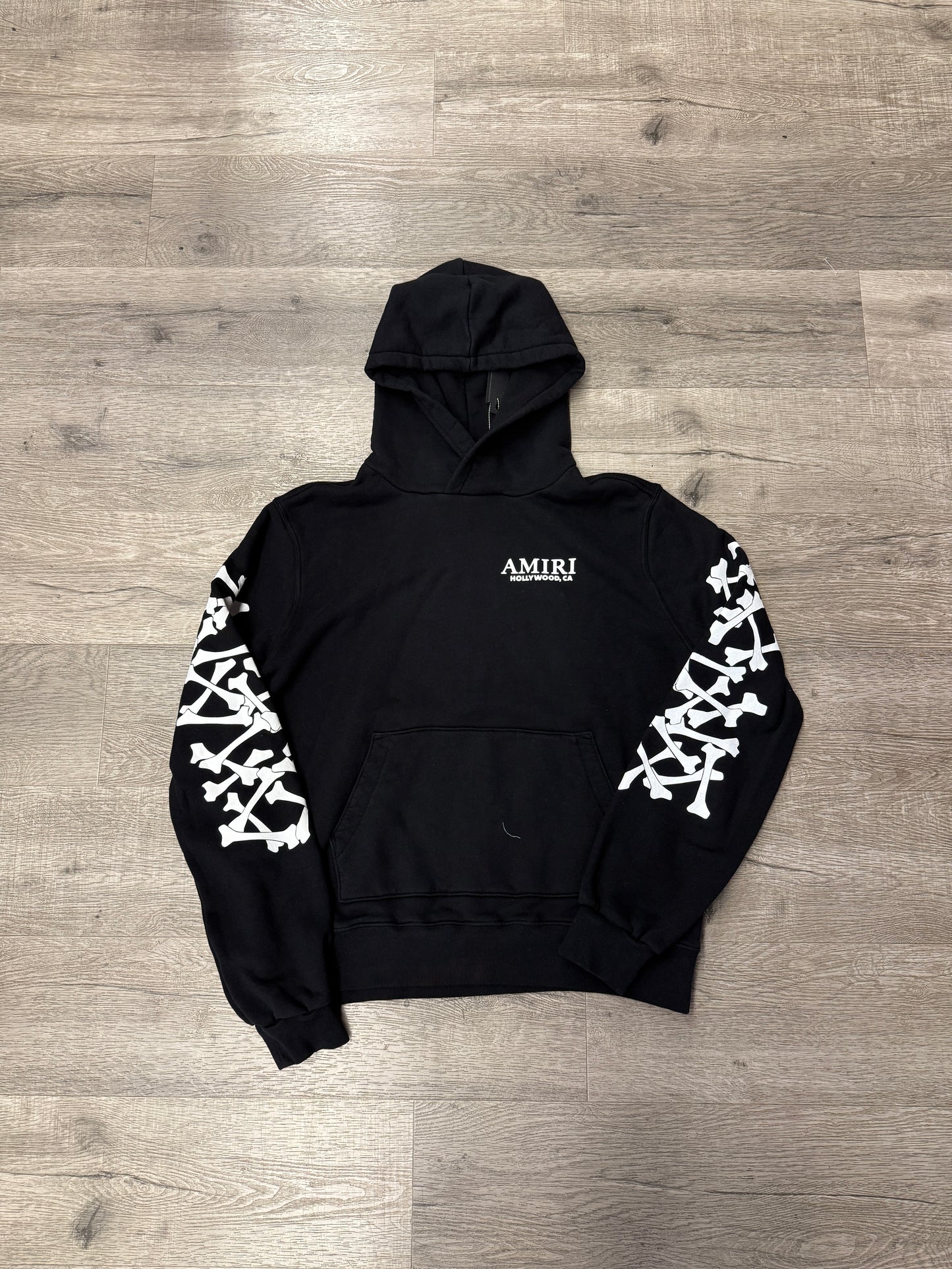 Amiri Bones Hood Black