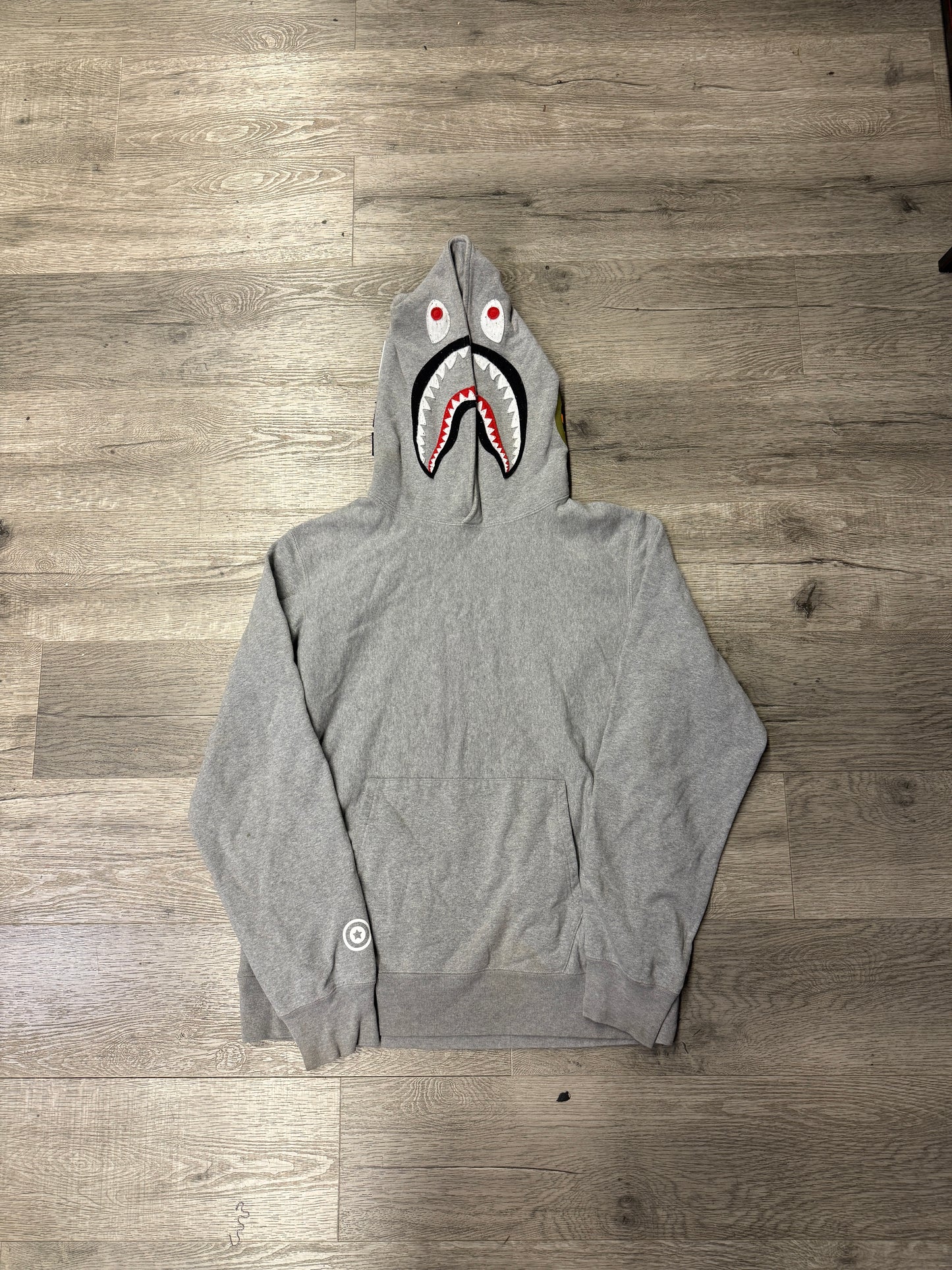 Bape Shark Hood Grey