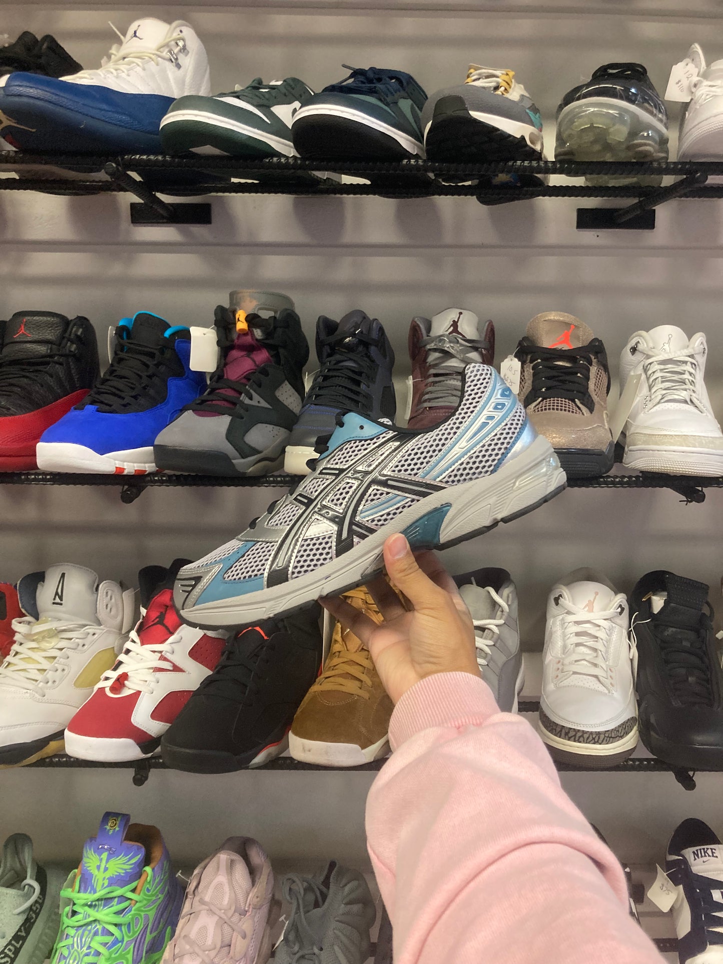 Asics Gel-1130 Black Blue Silver