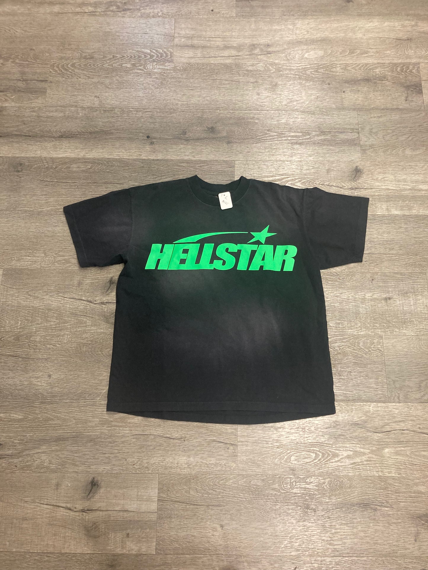 Hellstar Tee Black/Green Chest Logo
