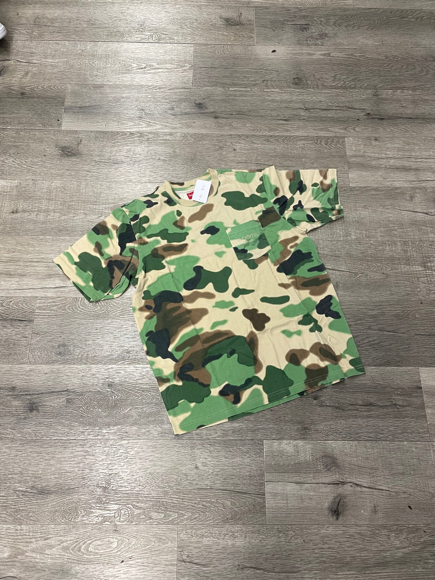 Supreme overdyed Camo Tee