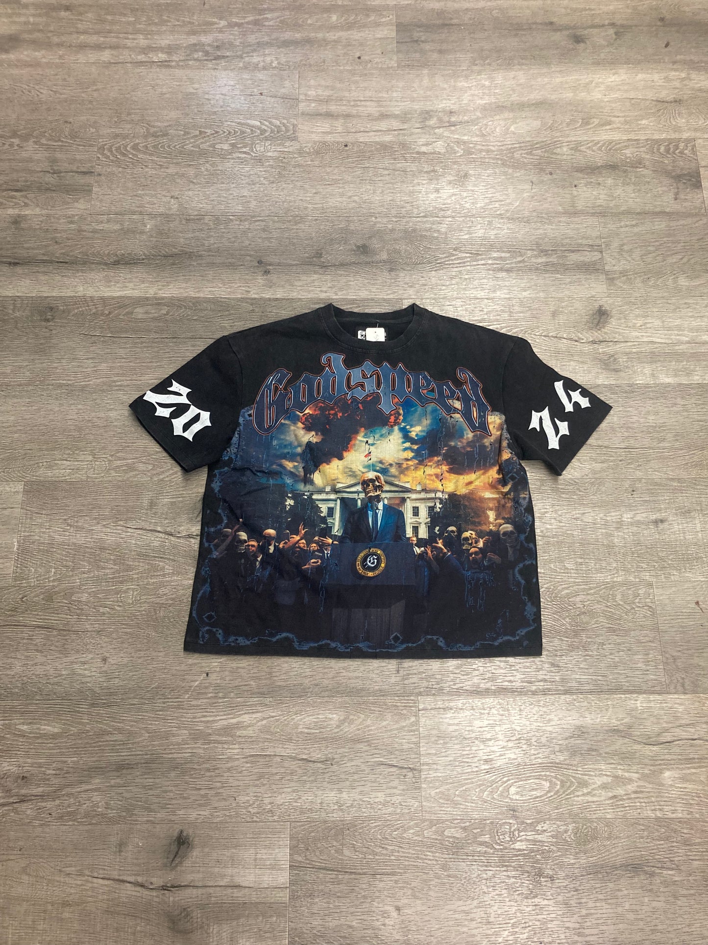 God Speed President Tee Black