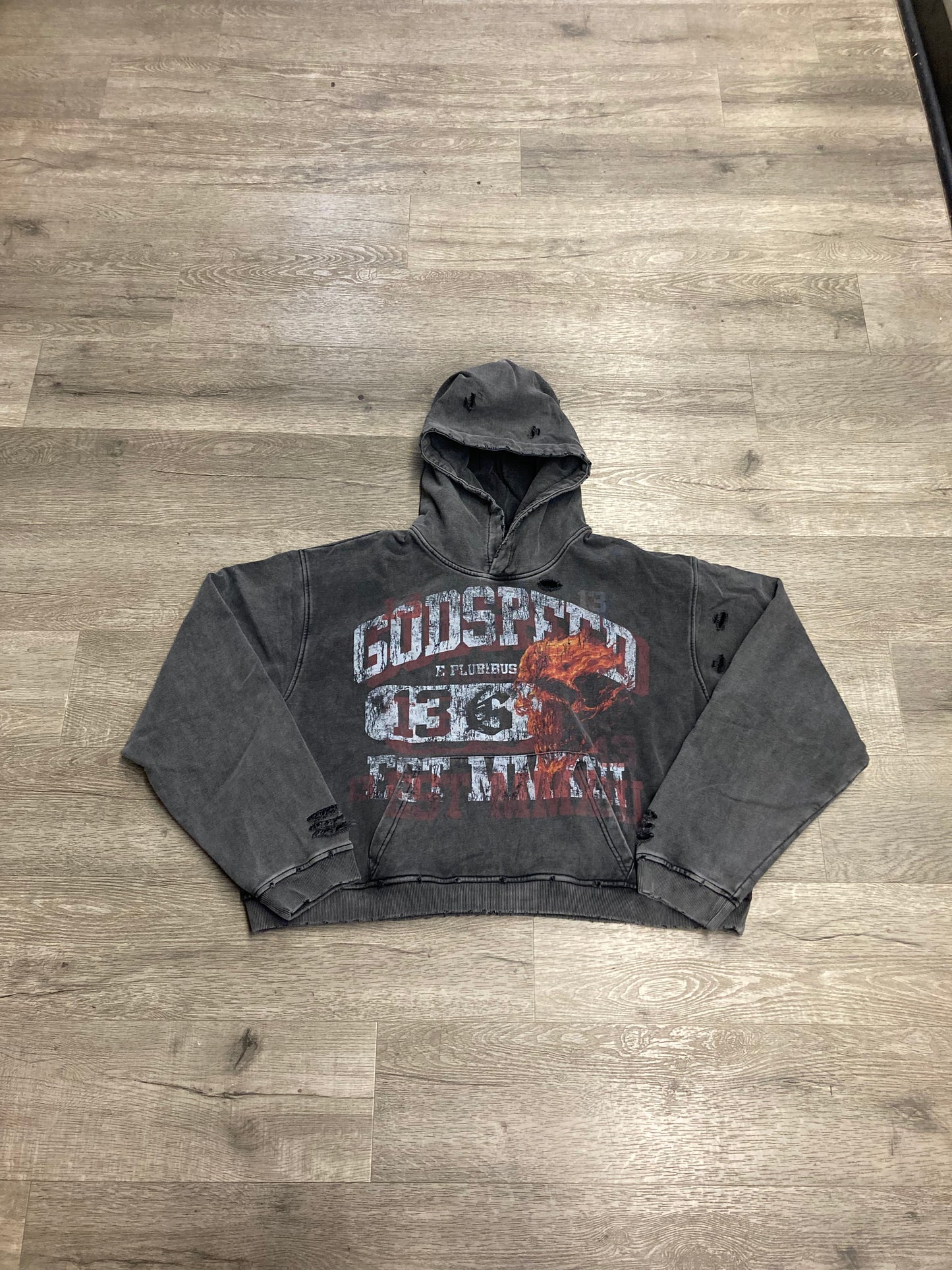 God Speed Hood Seeing Double Grey