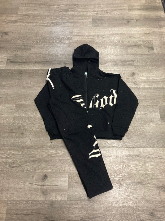 God Speed Vvs Sweat Suit Black