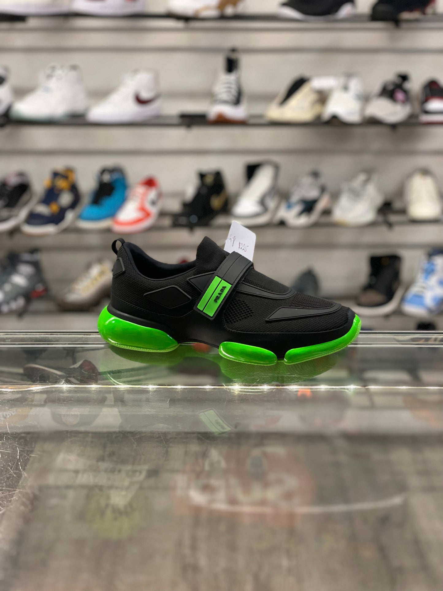 Prada Low Black/Green