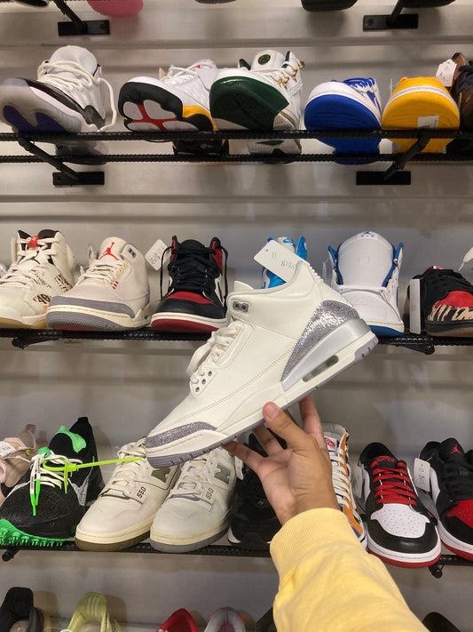 Air Jordan 3 Sail Cement Grey