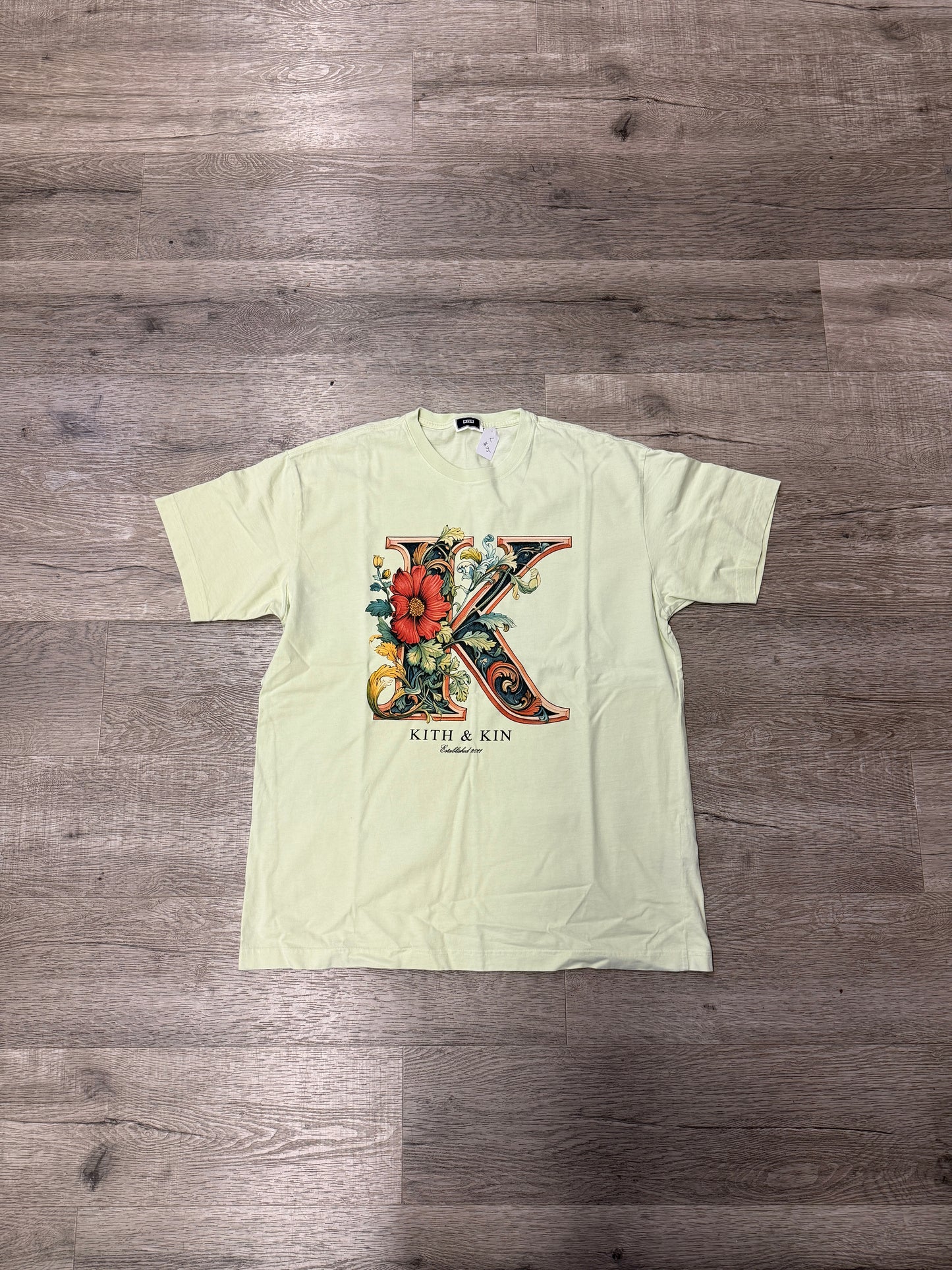 Kith & Kin Tee Mint Green Floral