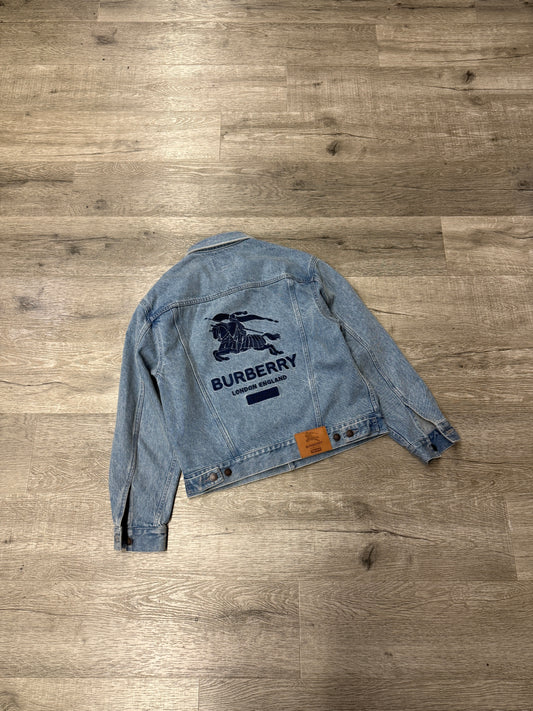 Supreme Burberry Jean Jacket