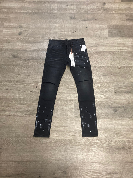 Purple Jeans Black