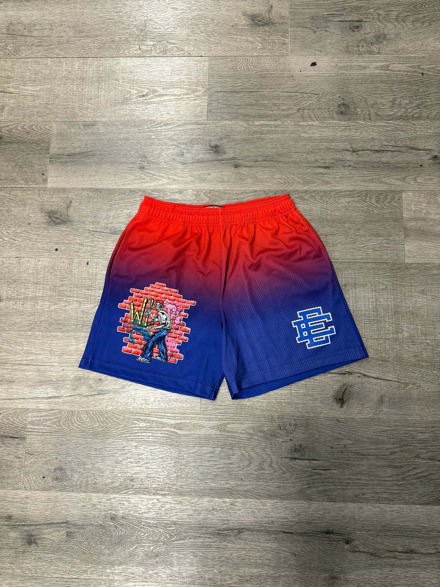 Eric Emanuel X Warren Lotas Short Graffiti