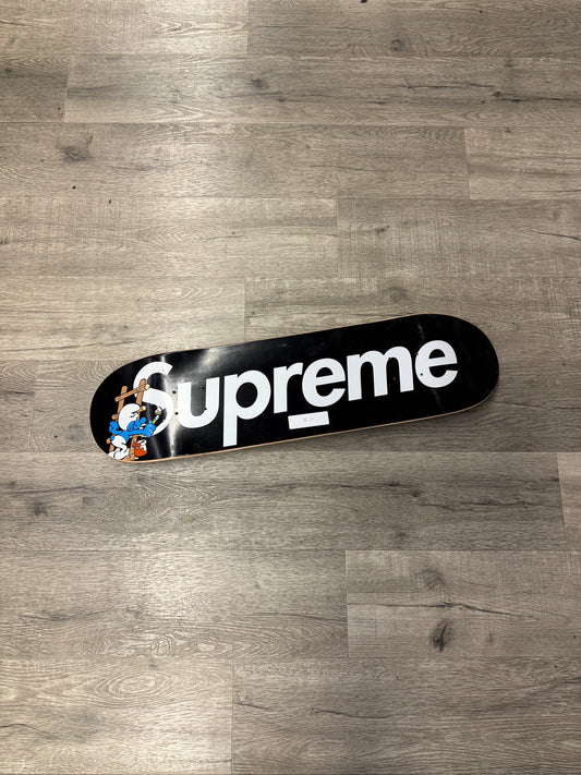 Supreme Smurf Skate Deck