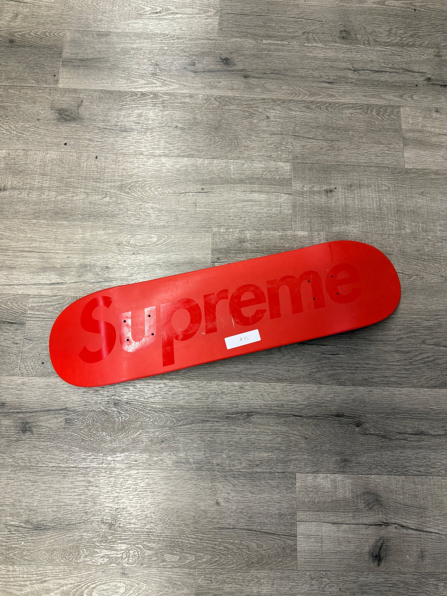 Supreme Red Skate Deck