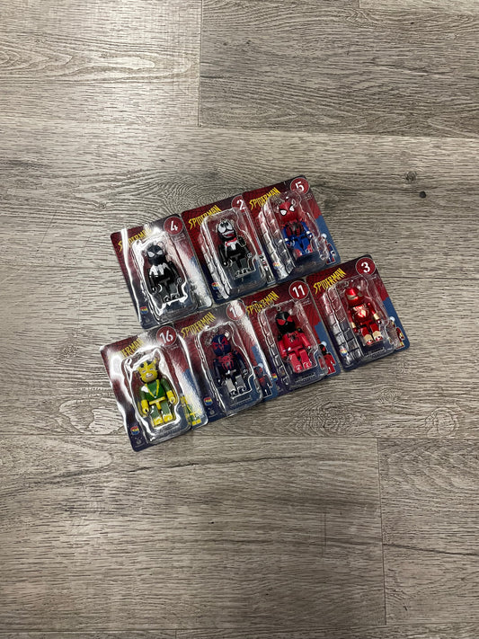 Tier 1 Spider-Man Marvel Bearbrick Keychains