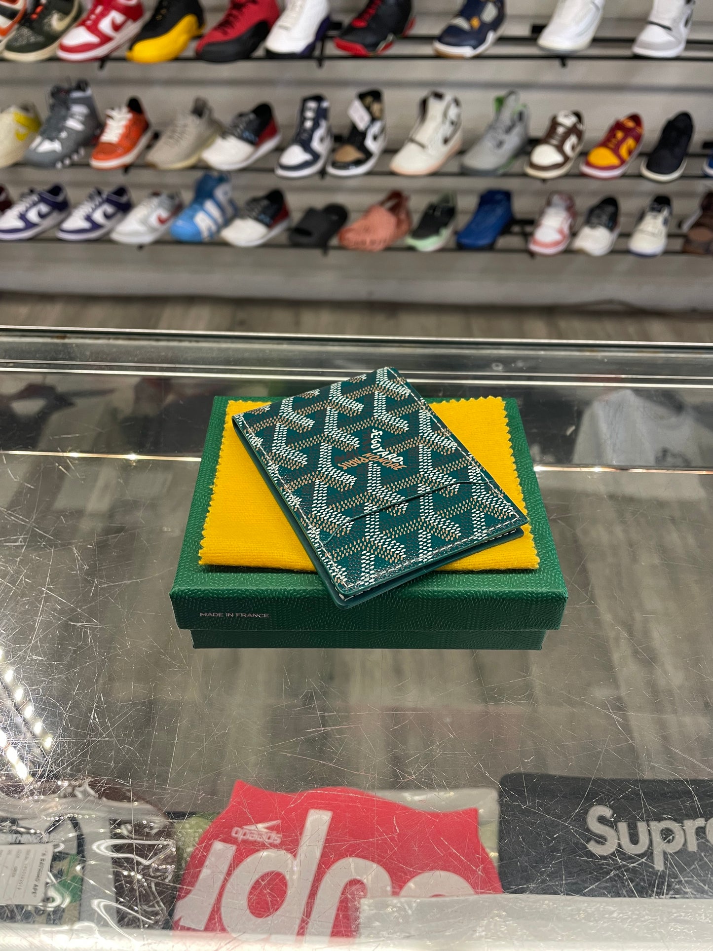 Goyard Insert Companion Wallet Green