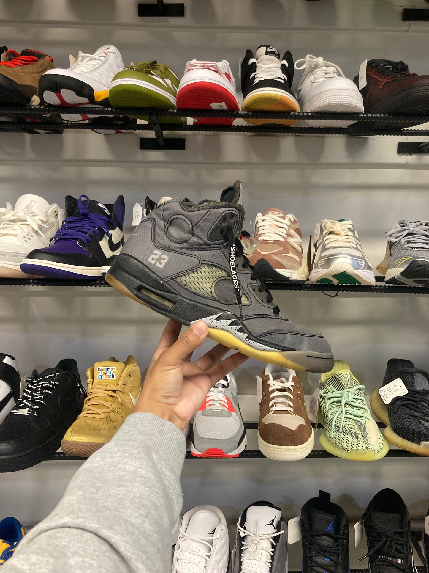 Air Jordan 5 Off-White Muslin