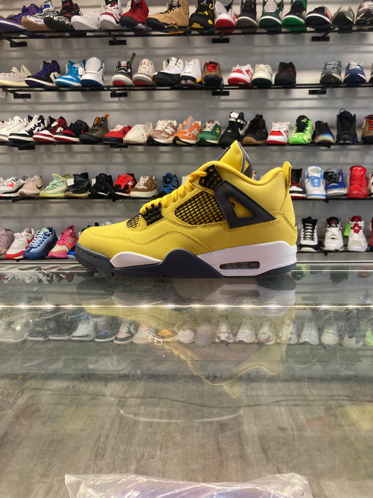 Air Jordan 4 Yellow Lighting