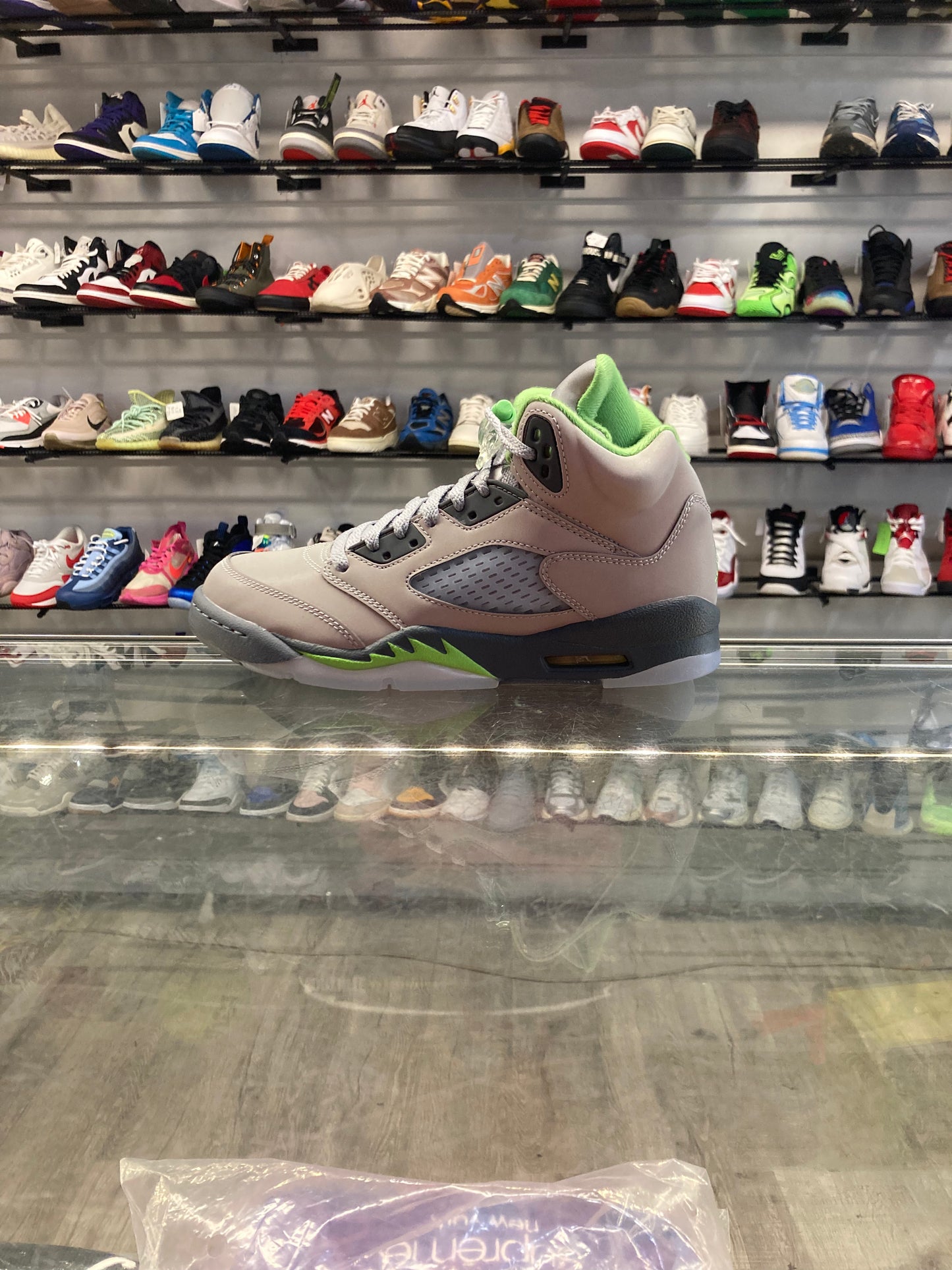 Air Jordan 5 Green Bean