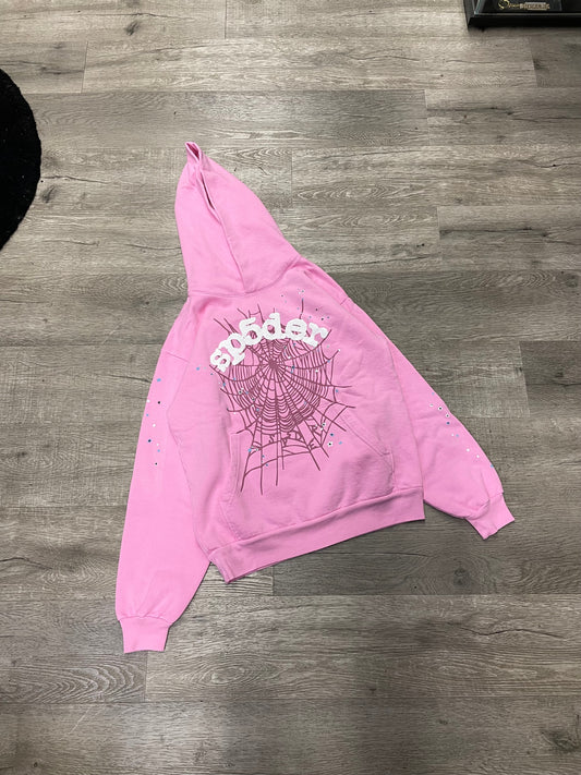 Sp5der Hood Pink