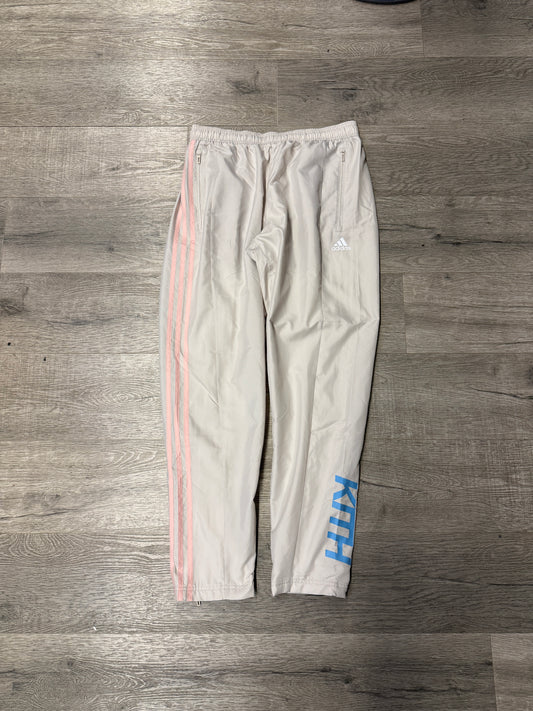 Kith Adidas Track Pants Tan/Grey/Blue