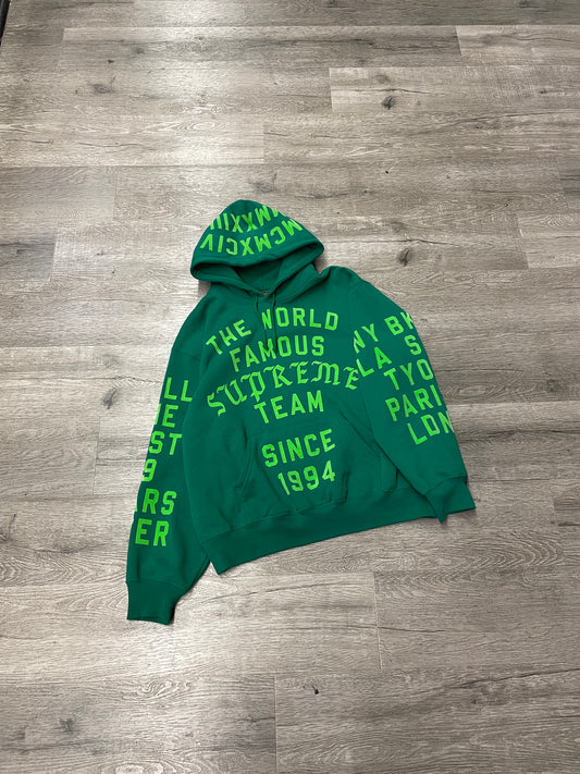 Supreme Team Hood Green