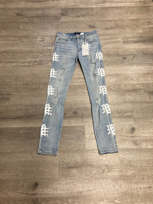 Mixed Emotions Blue Jeans