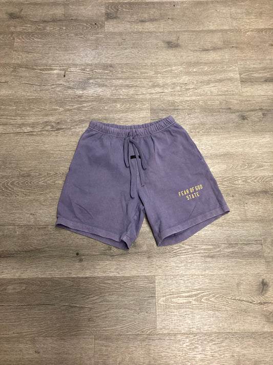 Fear of God State Shorts Purple