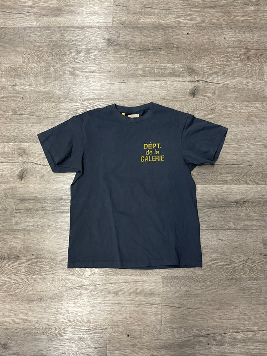Gallery Dept. Tee Navy/Yellow