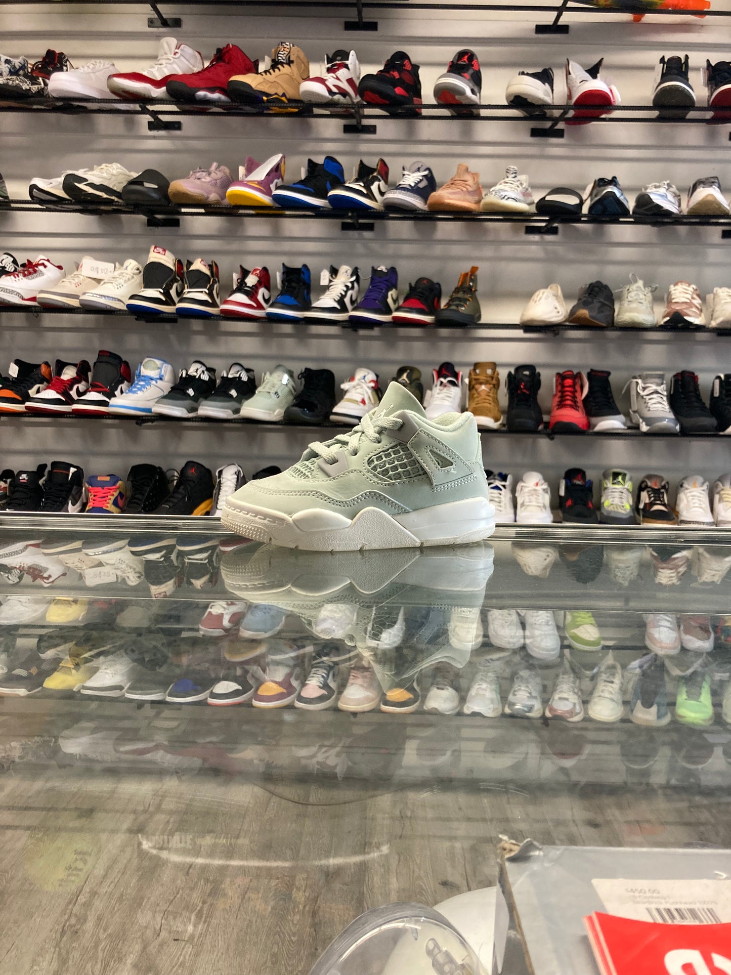 Air Jordan 4 Seafoam Sail (TD)